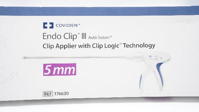 Covidien 176630 Endo Clip III Clip Applier with Clip Logic 5mm (x)